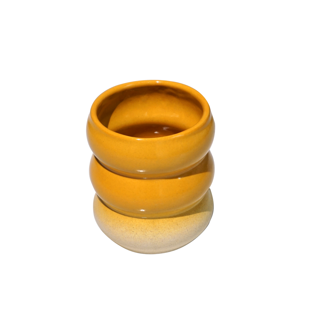 Mustard Squiggly Cup