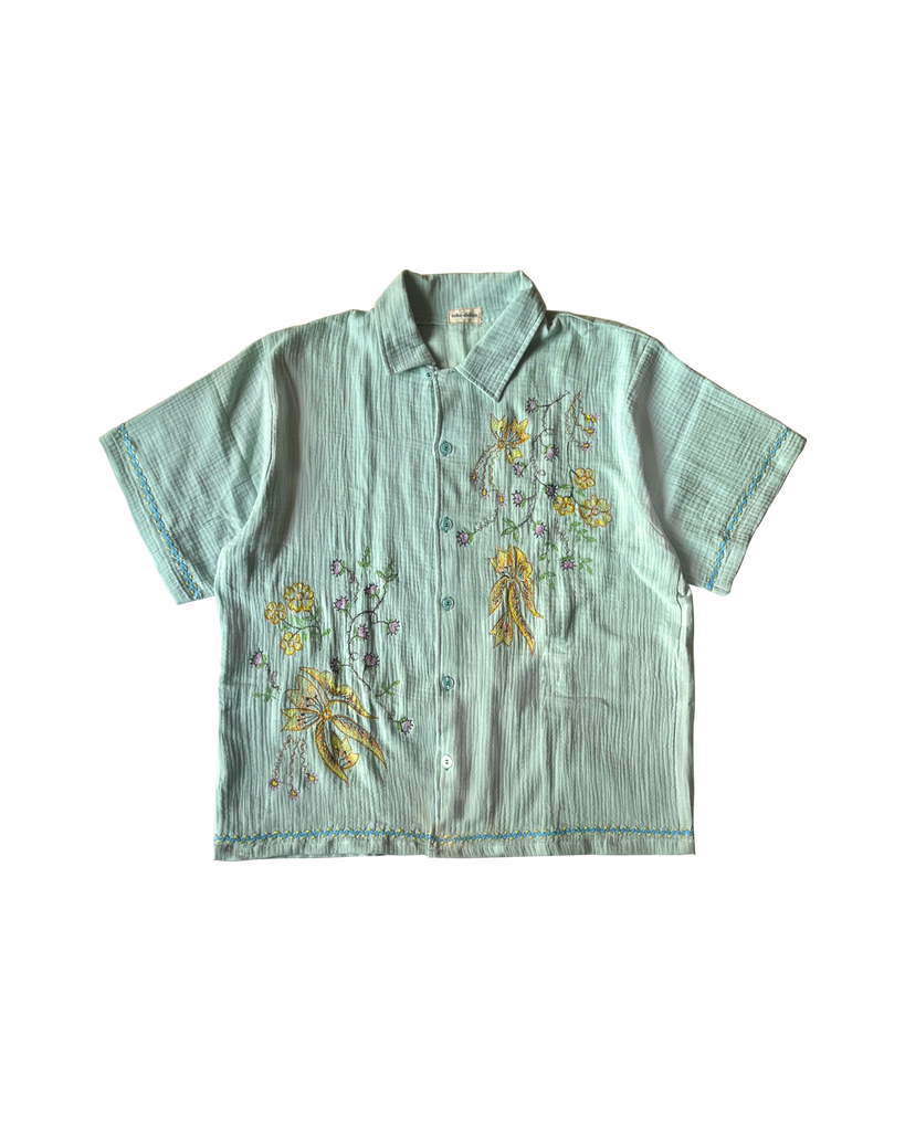 Marley Embroidery Boy Shirt