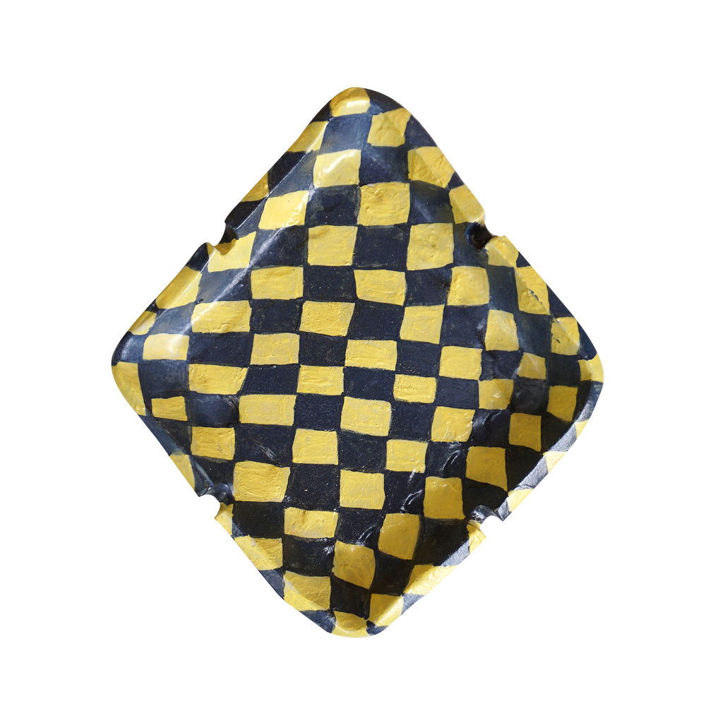 Checkered Black / Yellow
