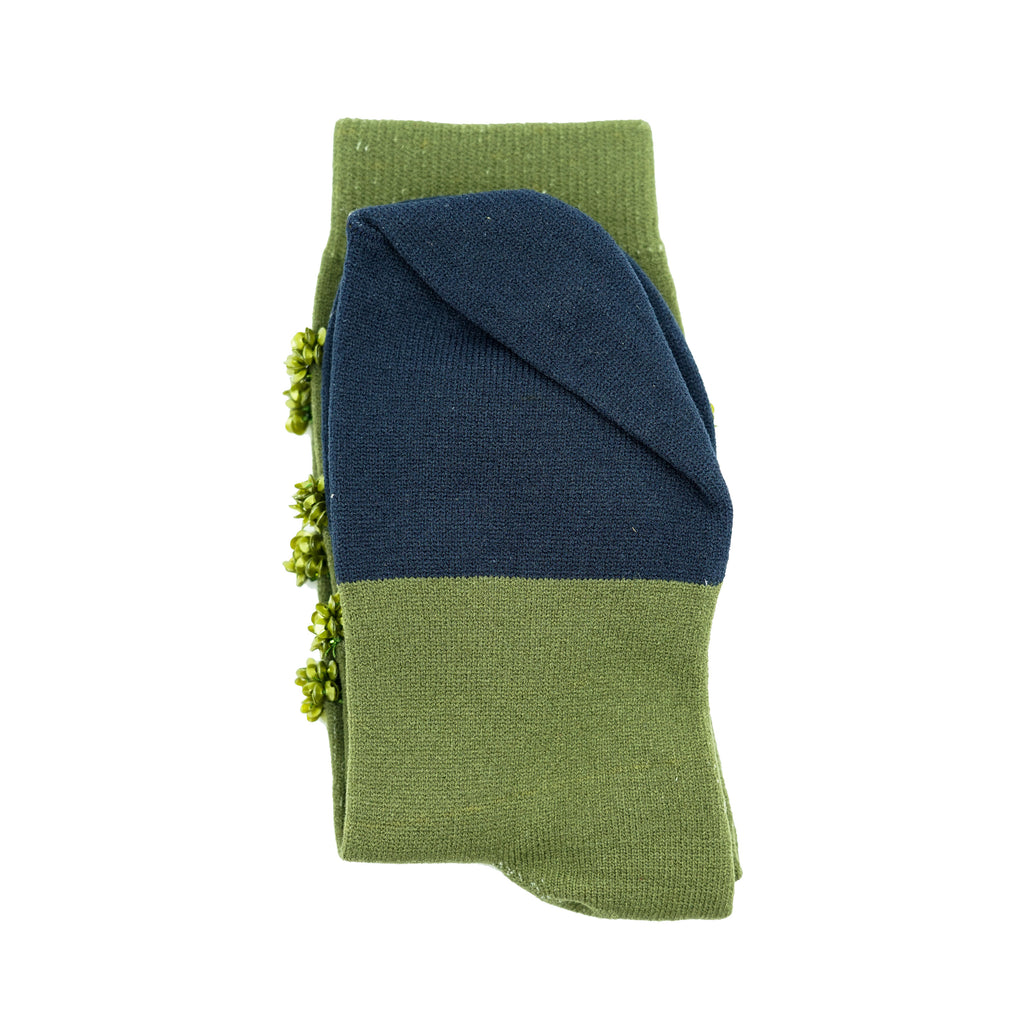 Socks Green - Green Navy