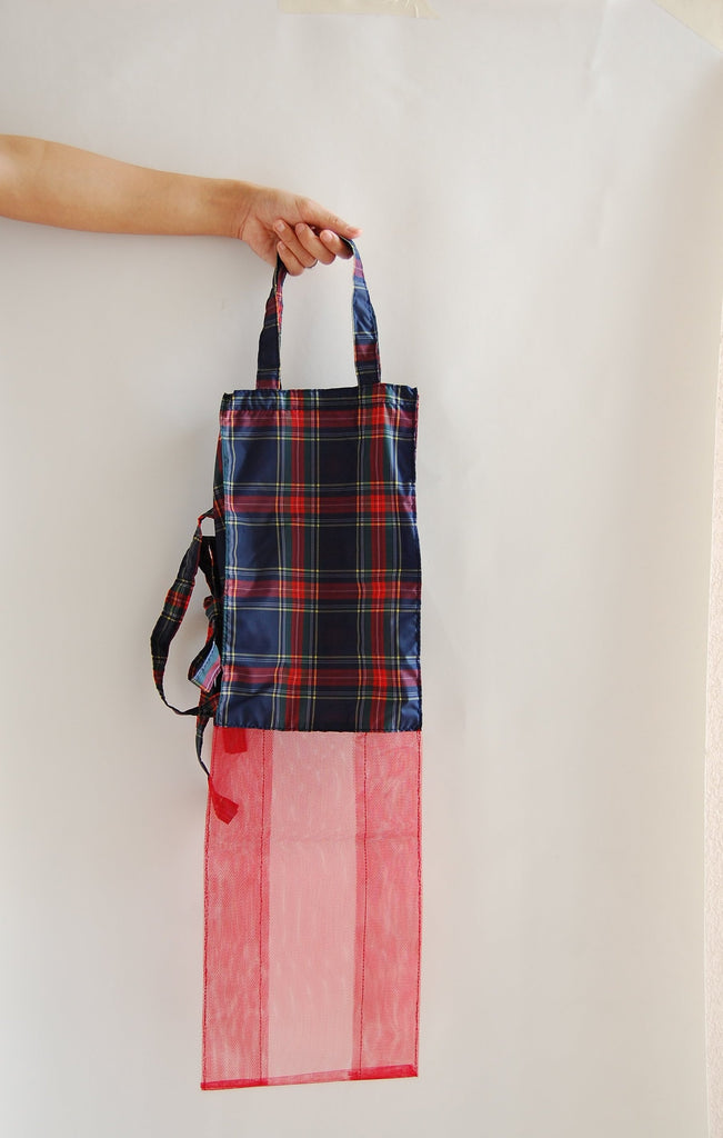 Red Ruff Flower Bag