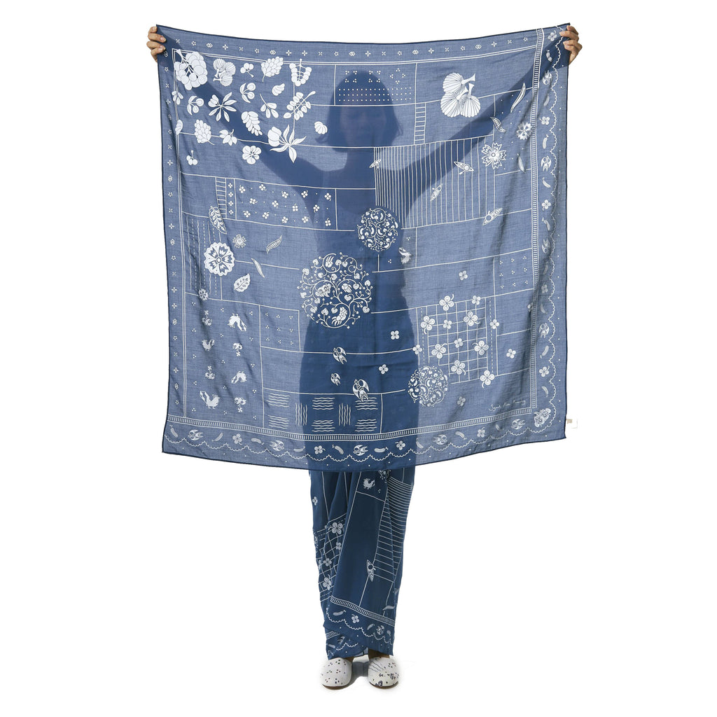 Scarf Tambal Tencel