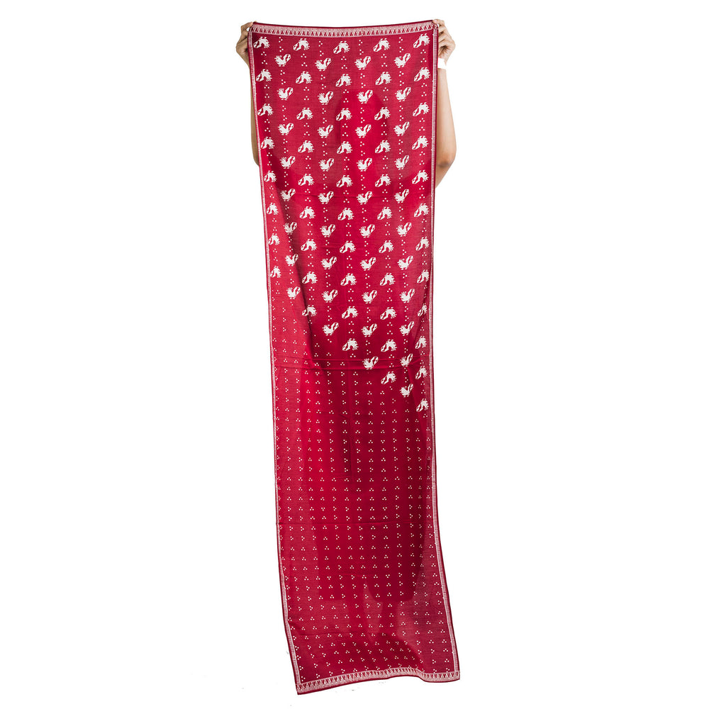 Shawl Ayam Bija Silk