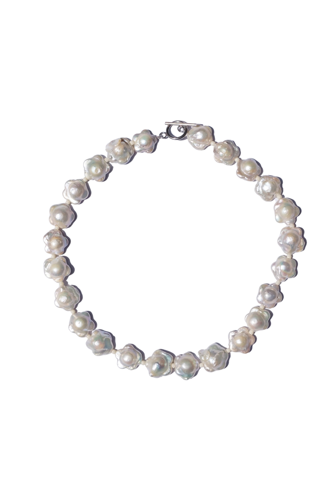 Flower Pearls - White