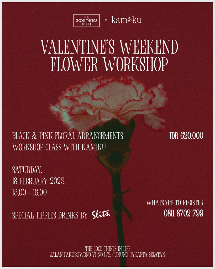 Valentine’s Flower Workshop